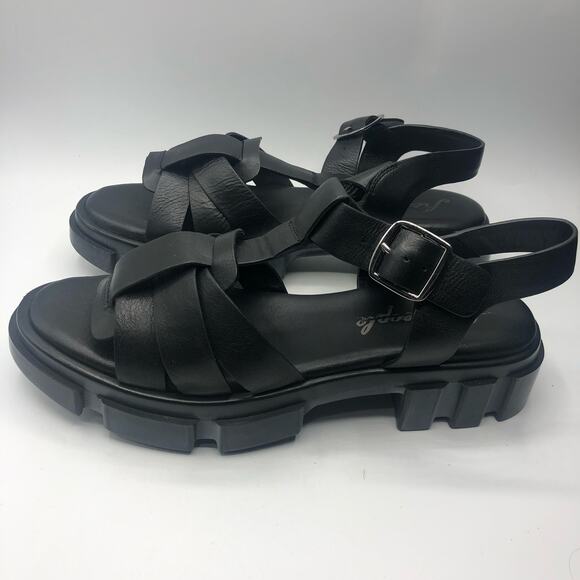 Free People Finley Brooks Sandal Black Size EU 41 US 11 - Picture 4 of 11